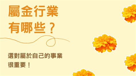 八字屬金 行業|選對屬於自己的事業很重要！屬金行業有哪些？【五行…